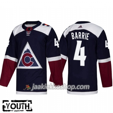 Lapsille NHL Colorado Avalanche Pelipaita Tyson Barrie 4 Adidas Alternate 2018-19 Authentic
